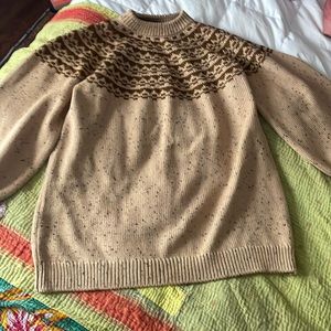 Misha and puff sweater